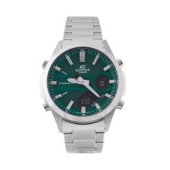 Zegarek Casio. Szare zegarki męskie Casio, bez wzorów, srebrne. Za 459.99 zł.