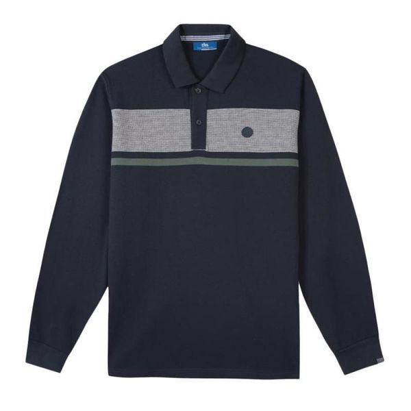 Sweter męski TBS Kabyepol. Niebieskie swetry męskie TBS, m, bez wzorów, z bawełny, eleganckie, bez kołnierzyka, bez ramiączek. Za 339.00 zł.