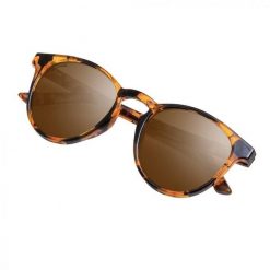 Okrągłe miejskie okulary przeciwsłoneczne Lifestyle Siroko Tarifa. Brązowe okulary przeciwsłoneczne damskie SIROKO, okrągłe. Za 165.00 zł.