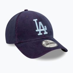 Czapka z daszkiem New Era Two Tone Cord 9Forty Los Angeles Dodgers. Niebieskie czapki damskie New Era, na zimę, bez wzorów. Za 129.99 zł.
