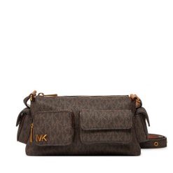 Torebka MICHAEL Michael Kors. Brązowe listonoszki damskie MICHAEL Michael Kors, bez wzorów, bez dodatków. Za 709.99 zł.