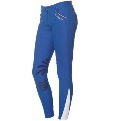Damskie spodnie do jazdy konnej Flags&Cup Cayenne. Niebieskie rajstopy i pończochy FLAGS&CUP, bez wzorów, z bawełny. Za 448.00 zł.
