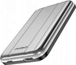 Powerbank Choetech Choetech B655 MagSafe USB-A / USB-C 5000mAh srebrny. Szare powerbanki CHOETECH. Za 73.87 zł.