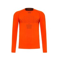 Koszulka biegowa męski X-Bionic The Trick 4.0 Run Orange. Brązowe bluzy męskie XBIONIC, m, bez wzorów, sportowe, bez ramiączek, bez kaptura. W wyprzedaży za 320.00 zł.