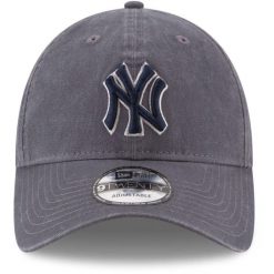 Czapka z daszkiem New Era MLB Core Classic 2 0 9TWENTY New York Yankees. Szare czapki damskie New Era, bez wzorów, casualowe. Za 183.00 zł.
