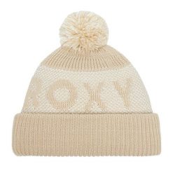 Czapka Roxy. Brązowe czapki damskie Roxy, na zimę, bez wzorów. Za 69.99 zł.