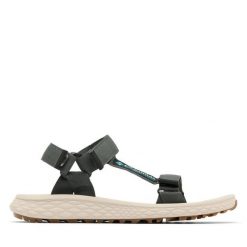 Sandały Columbia. Szare sandały męskie Columbia, bez wzorów, bez zapięcia. Za 159.99 zł.