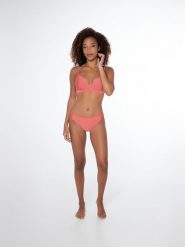 Bikini damskie Protest Prtbotinas miseczka. Brązowe stroje kąpielowe damskie Protest, xl, bez wzorów, z elastanu. Za 218.70 zł.