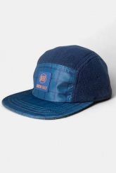 Czapka unisex dla dorosłych z polaru z 5 panelami - morska. Niebieskie czapki damskie AFTER ESSENTIALS, na zimę, bez wzorów, z materiału, eleganckie. Za 66.00 zł.
