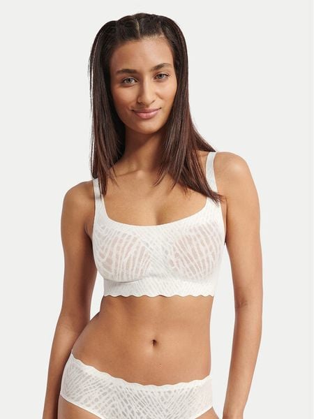 Sloggi Biustonosz top Zero Feel Bliss 10219678 Écru. Biustonosze Sloggi, bez wzorów, z syntetyku. Za 89.99 zł.