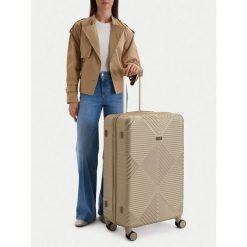 Walizka duża Nine West. Żółte walizki damskie Nine West, bez wzorów, duże. Za 399.99 zł.