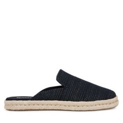 Klapki Toms. Czarne klapki damskie Toms, bez wzorów, bez obcasa, bez zapięcia. Za 176.99 zł.