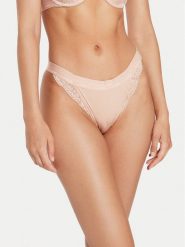 Guess Figi brazylijskie Jane O4YE00 PZ01C Beżowy. Brązowe majtki damskie Guess, z syntetyku. Za 69.99 zł.
