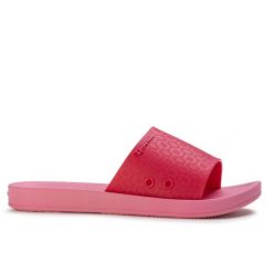 Klapki damskie Ipanama 83583 ANAT CLASSIC SLIDE FEM. Czerwone klapki damskie Ipanema, na lato, bez wzorów, z materiału, eleganckie, bez obcasa, bez zapięcia. Za 57.60 zł.