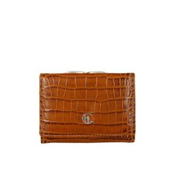 Mały portfel damski Canaletto z naturalnej skóry tłoczonej na wzór krokodyla z RFID – elegancja i bezpieczeństwo PD2000s262. Portfele damskie ze skóry. Za 156.00 zł.