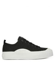 KARL LAGERFELD Trampki Kampus Max V KL50516 Czarny. Czarne trampki męskie KARL LAGERFELD, bez wzorów, z materiału, bez zapięcia. Za 704.99 zł.