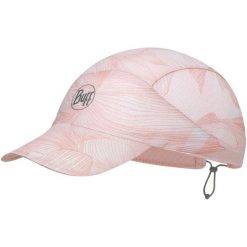 Czapka z daszkiem BUFF PACK SPEED CAP CYANCY BLOSSOM. Czerwone czapki damskie Buff, bez wzorów, z elastanu, sportowe. Za 119.99 zł.