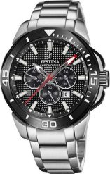 Zegarek Festina Zegarek męski Festina F20641-4 srebrny. Szare zegarki męskie Festina, bez wzorów, srebrne. Za 832.00 zł.