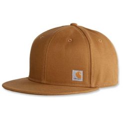 Czapka z daszkiem snapback Carhartt Ashland Cap. Brązowe czapki damskie Carhartt, bez wzorów, sportowe. Za 112.00 zł.