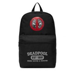 Plecak Marvel. Czarne plecaki męskie Marvel, bez wzorów, sportowe. Za 119.99 zł.