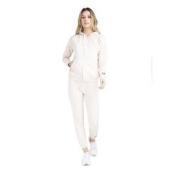 Bluza z bawełna z kaptur na co dzień na siłownię. Brązowe bluzy damskie LEONE 1947 APPAREL, s, bez wzorów, z bawełny, sportowe, bez ramiączek, bez kaptura. W wyprzedaży za 234.67 zł.