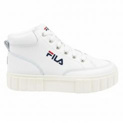 Trampki Damskie Skóra Sandblast. Czarne trampki i tenisówki damskie Fila, bez wzorów, z koronki, bez zapięcia. Za 342.99 zł.