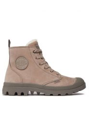 Palladium Trapery 05982-297-M Beżowy. Brązowe buty zimowe męskie Palladium, bez wzorów, ze skóry, bez obcasa, bez zapięcia. Za 571.19 zł.