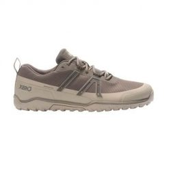 Buty trekkingowe męskie Xero Shoes Scrambler Trail Low Wp. Brązowe trekkingi męskie XERO SHOES, z materiału, bez zapięcia. Za 774.00 zł.