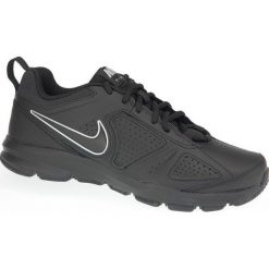 Nike T-lite XI 616544-007 46 Czarne. Czarne buty sportowe męskie Nike, bez wzorów, ze skóry, bez zapięcia. W wyprzedaży za 189.99 zł.
