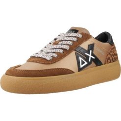 Buty SUN68 SALLY Nadruk zwierzęcy. Obuwie trekkingowe damskie SUN68, ze skóry, bez zapięcia. Za 298.99 zł.