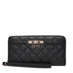 Portfel Guess. Czarne portfele damskie Guess. Za 249.99 zł.