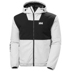 Kurtka wodoodporna Helly Hansen Ervik Ins. Szare kurtki męskie Helly Hansen, m, bez wzorów, bez kaptura. Za 839.25 zł.