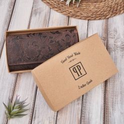 Paolo Peruzzi Portfel damski skórzany w kwiaty vintage RFID T-25-BR. Portfele damskie Paolo Peruzzi. Za 135.96 zł.