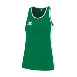 Damski tank top Errea Rachele. Białe topy damskie ERREA, bez wzorów, bez kołnierzyka, bez ramiączek. Za 141.00 zł.