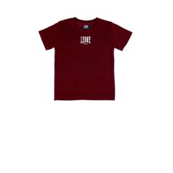 Koszulka z bawełna na co dzień na siłownię. Brązowe bluzki damskie LEONE 1947 APPAREL, bez wzorów, z bawełny, sportowe, bez kołnierzyka, bez ramiączek. W wyprzedaży za 54.73 zł.