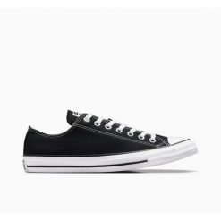 Buty trampki sportowe męskie CONVERSE ALL STAR OX. Czarne trampki męskie Converse, bez wzorów, retro, bez zapięcia, Converse All Star. Za 299.00 zł.