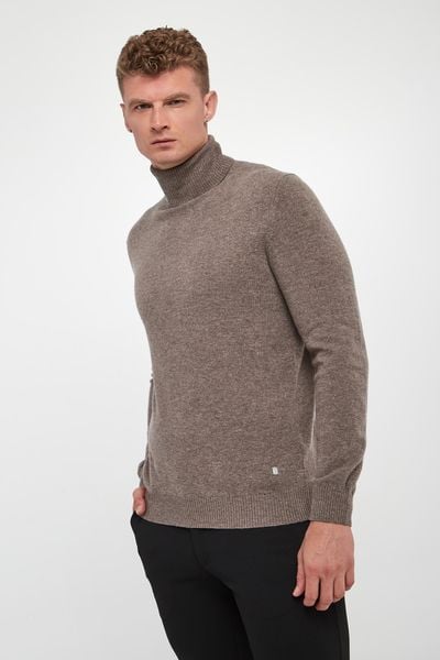 Golf męski z kaszmirem LIU JO. Swetry męskie Liu Jo, m, bez wzorów, z kaszmiru, bez kołnierzyka, bez ramiączek. Za 669.00 zł.