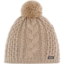 Czapka Eisbar Afra Pompon MÜ. Szare czapki damskie Eisbar, bez wzorów. Za 128.99 zł.
