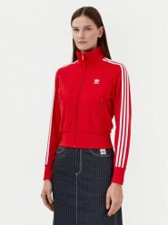 Adidas Bluza adicolor Classics Firebird IR8079 Czerwony Regular Fit. Czerwone bluzy damskie Adidas, l, bez wzorów, z syntetyku, bez ramiączek, bez kaptura. Za 249.99 zł.