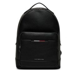 Plecak Tommy Hilfiger. Czarne plecaki męskie Tommy Hilfiger, bez wzorów. Za 679.99 zł.
