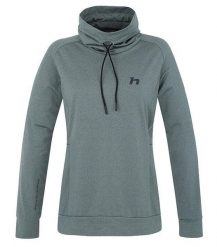 Bluza damska Hannah Taura. Czerwone bluzy damskie Hannah, bez wzorów, z materiału, bez ramiączek, z kapturem. Za 284.05 zł.
