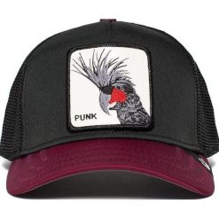 Czapka Goorin Bros The Punk Czarna. Czarne czapki męskie Goorin Bros, bez wzorów. Za 211.46 zł.