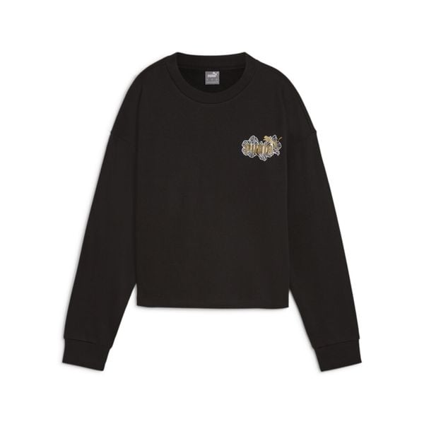 Damska bluza ESS+ CLASS ACT PUMA Black. Czarne bluzy damskie Puma, l, bez wzorów, sportowe, bez ramiączek, bez kaptura. Za 168.45 zł.