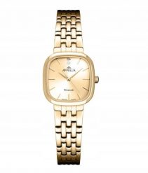 Zegarek damski Appella L50030.1111DQ złoty. Żółte zegarki damskie Appella, złote. Za 1,550.00 zł.
