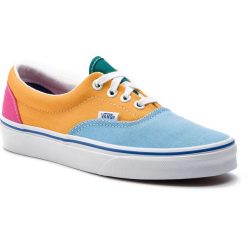 Tenisówki VANS - Era VN0A38FRVOP1 (Canvas) Multi/Bright. Brązowe trampki i tenisówki damskie Vans, bez wzorów, z gumy, bez zapięcia. W wyprzedaży za 209.00 zł.