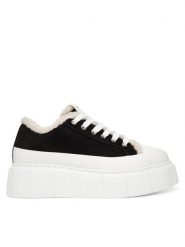 Inuikii Trampki Matilda Curly 1001.001.0381 Czarny. Czarne trampki i tenisówki damskie Inuikii, bez wzorów, ze skóry, bez zapięcia. Za 1,149.00 zł.