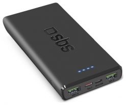 SBS TTBB10000FASTPD20K 10000 mAh 20W z Power Delivery - czarny. Czarne powerbanki . Za 69.00 zł.