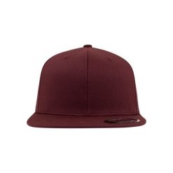 Czapka Flexfit flat visor. Brązowe czapki damskie FLEXFIT, bez wzorów, z bawełny. Za 76.15 zł.