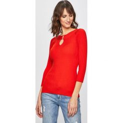 Morgan - Sweter. Brązowe swetry nierozpinane damskie Morgan, s, bez wzorów, z dzianiny, bez kołnierzyka, bez ramiączek. W wyprzedaży za 69.90 zł.