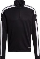 Adidas Bluza męska adidas Squadra 21 Training Top czarna GK9562. Czarne bluzy męskie Adidas, m, bez wzorów, bez ramiączek, bez kaptura. Za 115.41 zł.